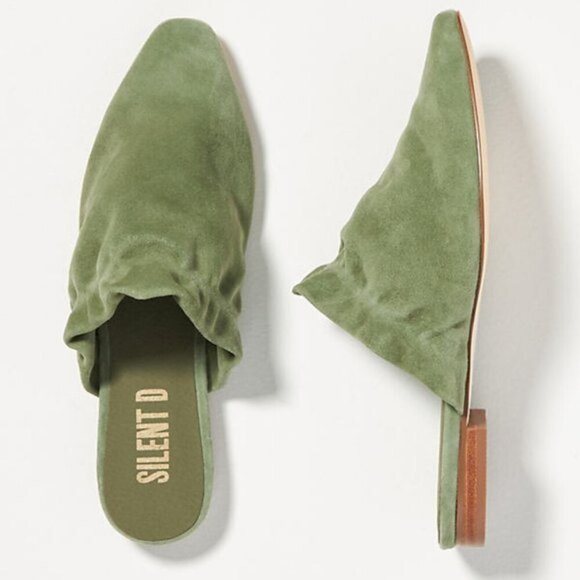 Anthropologie Silent D Slip-On Mules Flats (NWT)